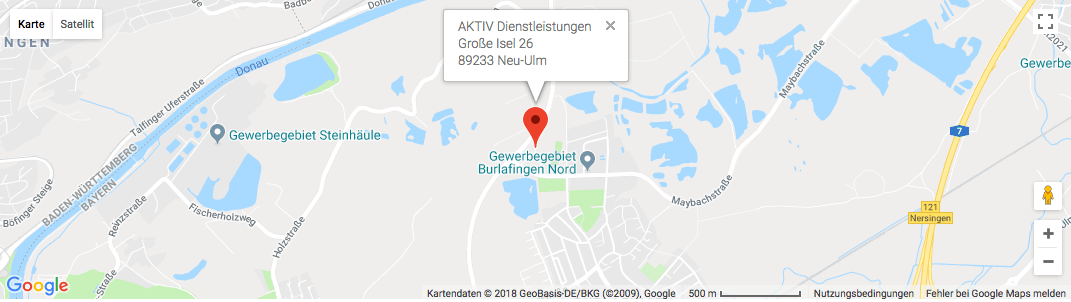 Aktiv Dienstleistungen Anfahrt